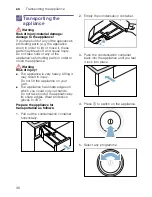 Preview for 36 page of Siemens WT45W561BY Installation And Operating Instructions Manual