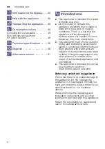 Preview for 4 page of Siemens WT45W561OE Installation And Operating Instructions Manual