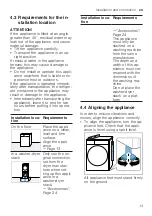 Preview for 13 page of Siemens WT45WTB8DN User Manual And Installation Instructions