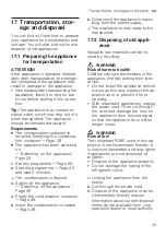 Preview for 35 page of Siemens WT45WTB8DN User Manual And Installation Instructions