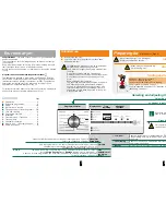 Предварительный просмотр 3 страницы Siemens WT46E381GB Operating And Installation Instructions