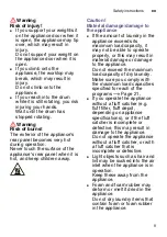 Preview for 9 page of Siemens WT46G4000W Installation And Operating Instructions Manual