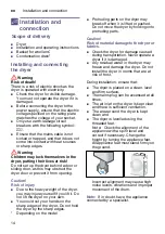 Preview for 14 page of Siemens WT46G4000W Installation And Operating Instructions Manual