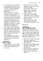 Preview for 7 page of Siemens WT46G400AU Installation And Operating Instructions Manual