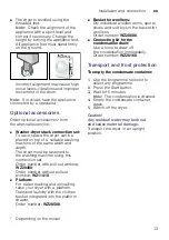 Preview for 13 page of Siemens WT46G400AU Installation And Operating Instructions Manual