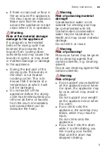 Preview for 9 page of Siemens WT46G402IN Installation And Operating Instructions Manual