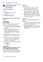 Preview for 14 page of Siemens WT46G402IN Installation And Operating Instructions Manual