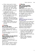 Preview for 11 page of Siemens WT46N203IN Installation And Operating Instructions Manual