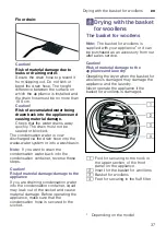 Preview for 37 page of Siemens WT47RT90GB Installation And Operating Instructions Manual