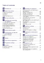 Preview for 3 page of Siemens WT47U6E9DN Installation And Operating Instructions Manual