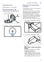 Preview for 31 page of Siemens WT47U6E9DN Installation And Operating Instructions Manual