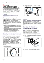 Preview for 40 page of Siemens WT47U6E9DN Installation And Operating Instructions Manual