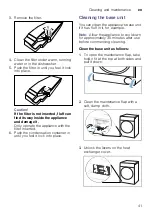 Preview for 41 page of Siemens WT47U6E9DN Installation And Operating Instructions Manual