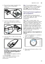 Preview for 45 page of Siemens WT47U6E9DN Installation And Operating Instructions Manual