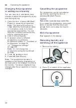 Preview for 32 page of Siemens WT47URH1ES Installation And Operating Instructions Manual