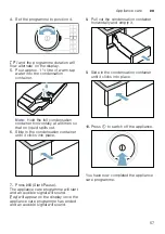 Preview for 57 page of Siemens WT47URH1ES Installation And Operating Instructions Manual