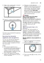 Предварительный просмотр 55 страницы Siemens WT47URH2ES Installation And Operating Instructions Manual