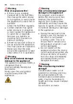 Preview for 8 page of Siemens WT47W4E9DN Installation And Operating Instructions Manual