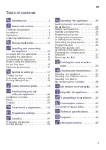 Preview for 3 page of Siemens WT47W540ZA Installation And Operating Instructions Manual