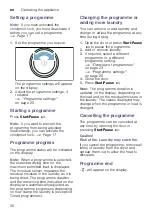 Preview for 30 page of Siemens WT47W540ZA Installation And Operating Instructions Manual