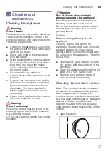 Preview for 37 page of Siemens WT47W540ZA Installation And Operating Instructions Manual