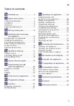 Preview for 3 page of Siemens WT47W568DN Installation And Operating Instructions Manual