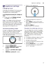 Preview for 17 page of Siemens WT47W568DN Installation And Operating Instructions Manual