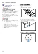 Preview for 40 page of Siemens WT47W568DN Installation And Operating Instructions Manual