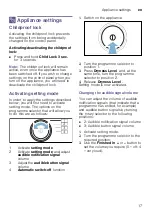 Preview for 17 page of Siemens WT47W581AU Installation And Operating Instructions Manual