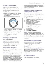 Preview for 29 page of Siemens WT47W590GB Installation And Operation Instructions Manual