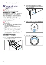 Preview for 48 page of Siemens WT47W5H0BY Installation And Operating Instructions Manual