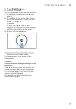 Preview for 49 page of Siemens WT47W5H0BY Installation And Operating Instructions Manual