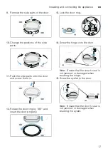 Preview for 17 page of Siemens WT47XEH0ES Installation And Operating Instructions Manual