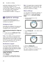 Предварительный просмотр 30 страницы Siemens WT47XKH1GC Installation And Operating Instructions Manual