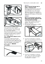 Предварительный просмотр 45 страницы Siemens WT47XKH1GC Installation And Operating Instructions Manual