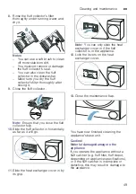 Предварительный просмотр 49 страницы Siemens WT47XKH1GC Installation And Operating Instructions Manual