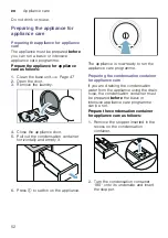 Предварительный просмотр 52 страницы Siemens WT47XKH1GC Installation And Operating Instructions Manual