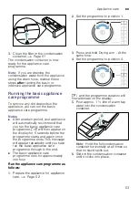 Предварительный просмотр 53 страницы Siemens WT47XKH1GC Installation And Operating Instructions Manual