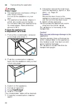 Предварительный просмотр 60 страницы Siemens WT47XKH1GC Installation And Operating Instructions Manual