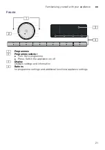 Preview for 21 page of Siemens WT47XMH1EU Installation And Operating Instructions Manual