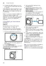 Preview for 36 page of Siemens WT47XMH1EU Installation And Operating Instructions Manual