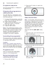 Preview for 32 page of Siemens WT47Y7W0AU Installation And Operating Instructions Manual