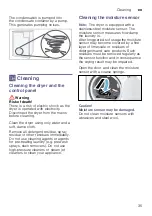 Preview for 35 page of Siemens WT47Y7W0AU Installation And Operating Instructions Manual