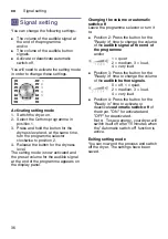 Preview for 36 page of Siemens WT4HW5600W Installation And Operation Instruction Manual