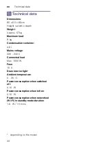 Preview for 44 page of Siemens WT4HW569DN Installation And Operating Instructions Manual