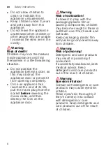 Preview for 6 page of Siemens WT4HXKE9DN Installation And Operating Instructions Manual