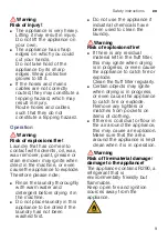 Preview for 9 page of Siemens WT4HXKE9DN Installation And Operating Instructions Manual