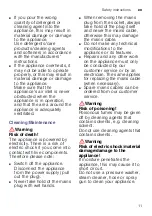 Preview for 11 page of Siemens WT4HY749DN Installation And Operating Instructions Manual