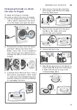 Preview for 15 page of Siemens WT4HY749DN Installation And Operating Instructions Manual