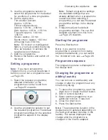 Preview for 31 page of Siemens WT4HY790GB Installation And Operating Instrictions